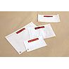 Pochettes adhésives porte-document Pochettes adhésives porte-document