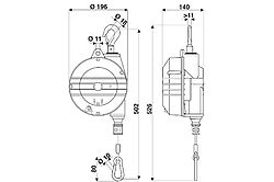 Equilibreurs de charge de 10 à 25 kg