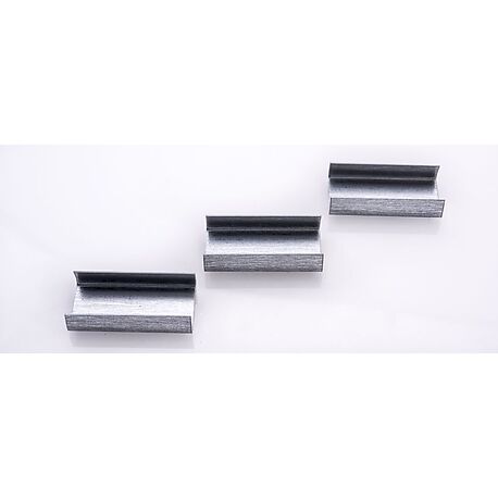 Chapes ouvertes pour feuillard métal C.I.