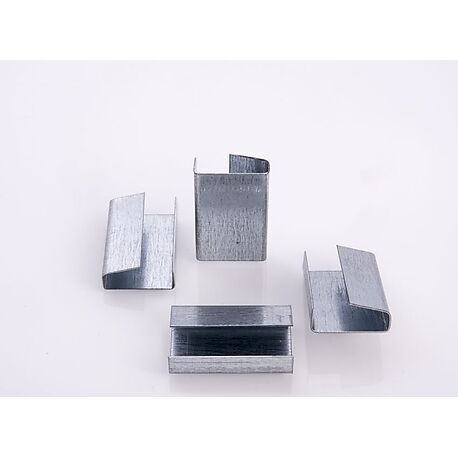 Chapes semi fermées pour feuillard PP - KU